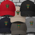 Giraffe Embroidered Flexfit Hat-Unisex